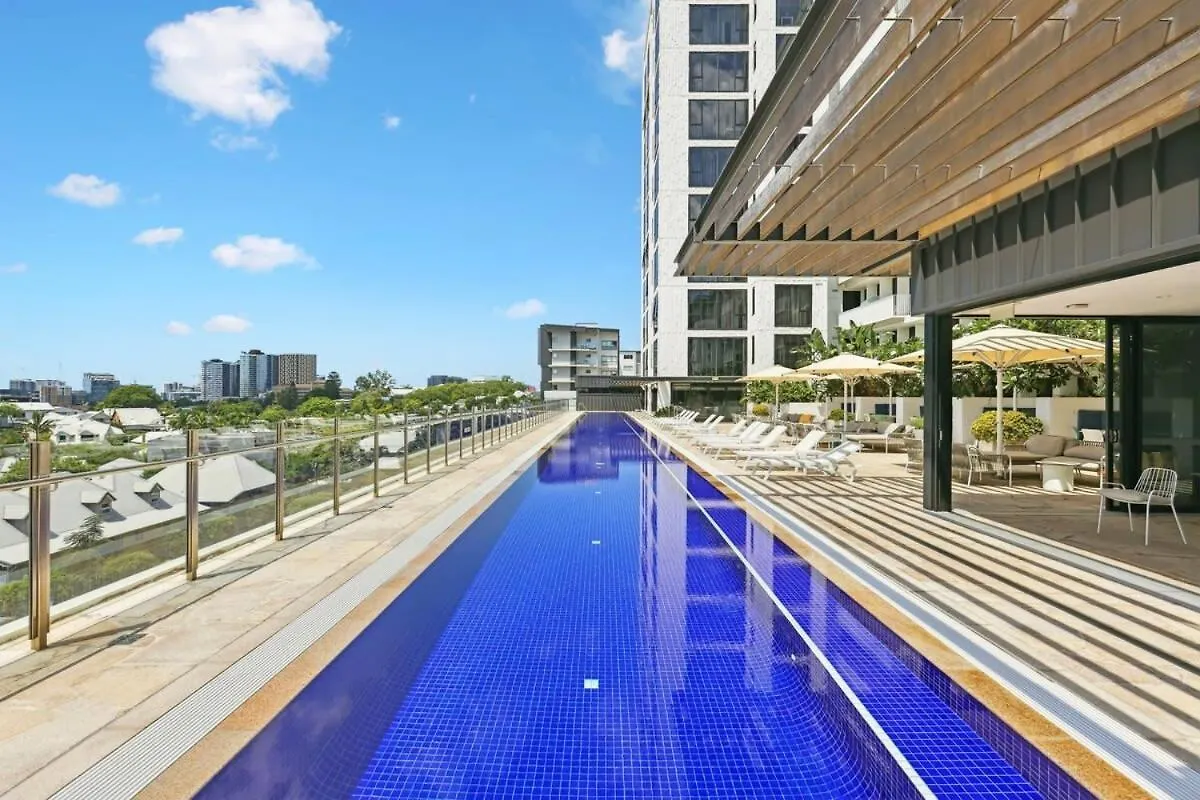 布里斯班Stunning 1-Bed By Victoria Park With Pool & Gym公寓 布里斯班